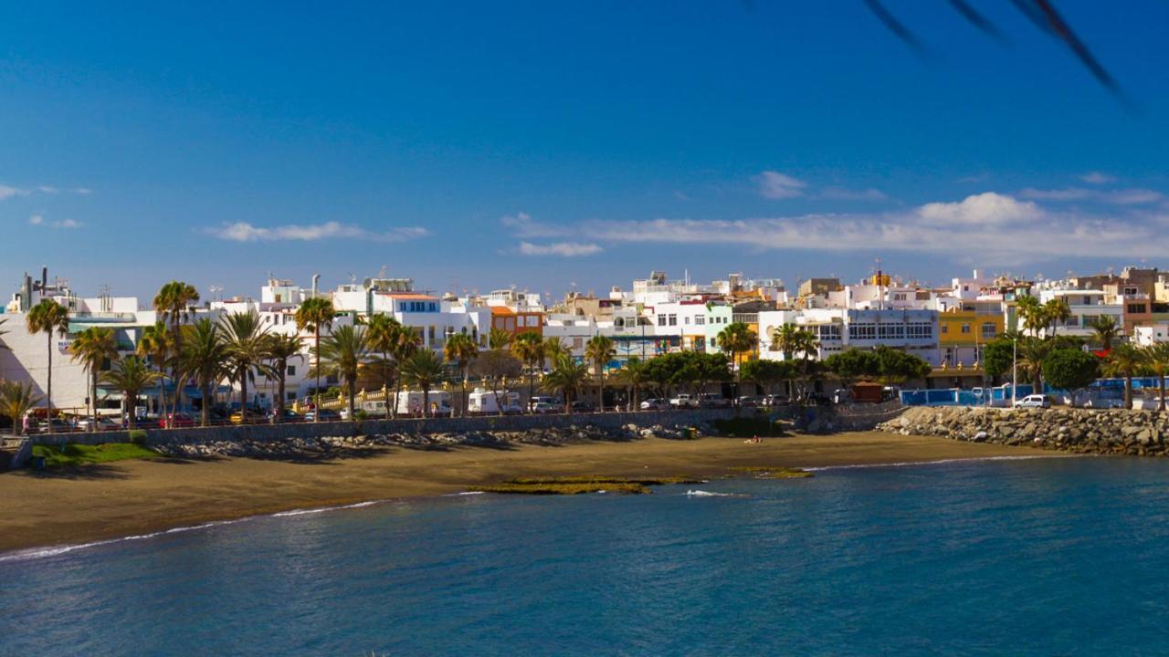 Arguineguin Beach Lux Solarium Street Exterior photo